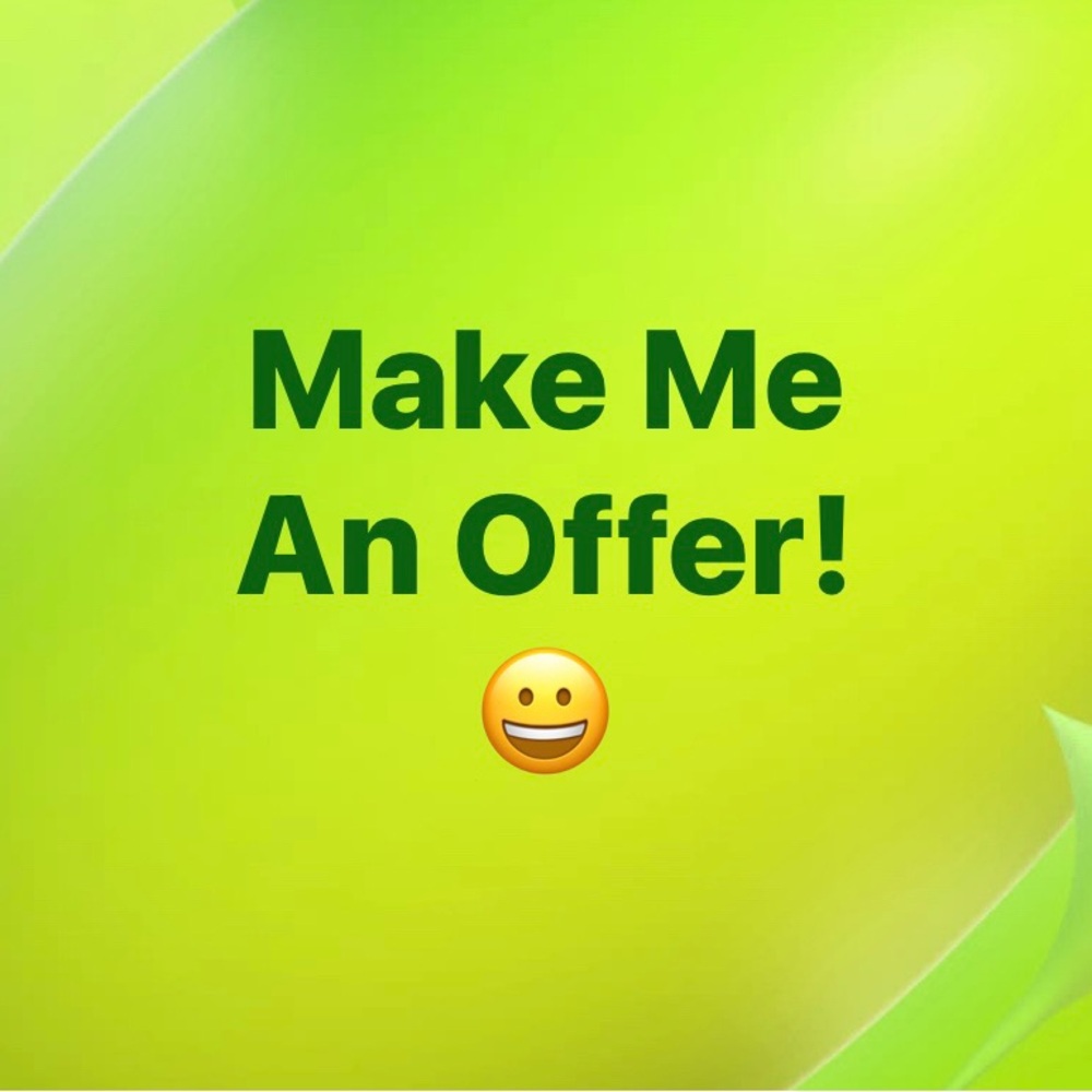 Make Me An Offer! I Love Bundles! Always Open & Will Counter My Best Price!